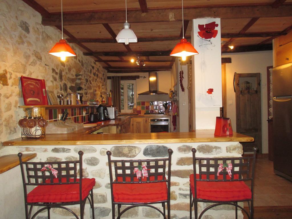 Villa L'Olivier Chez Mame Marthe Vallon-Pont-dʼArc Zimmer foto