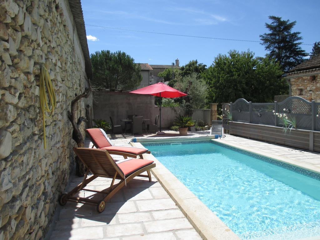 Villa L'Olivier Chez Mame Marthe Vallon-Pont-dʼArc Zimmer foto